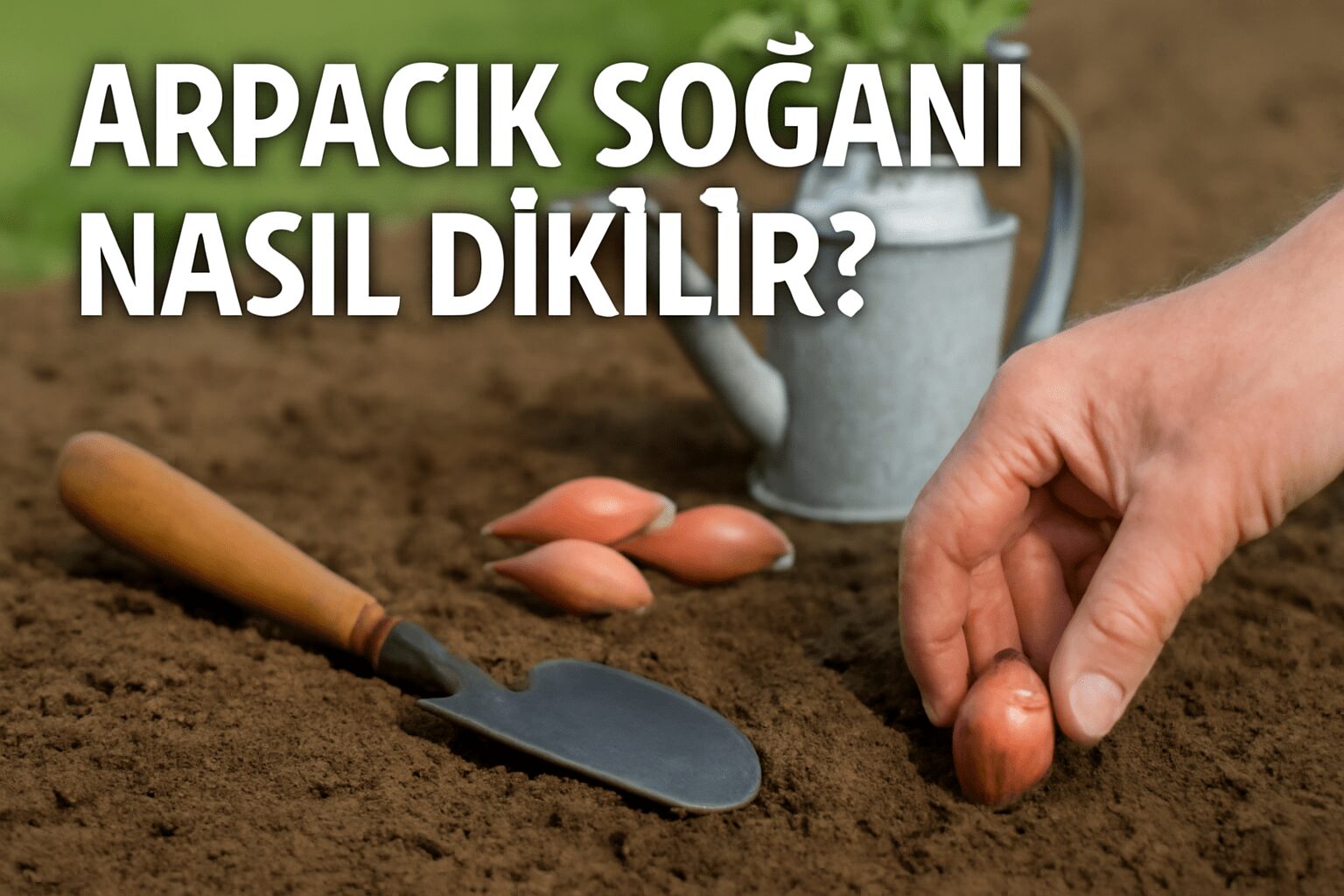 Arpacık Soğanı Nasıl Dikilir