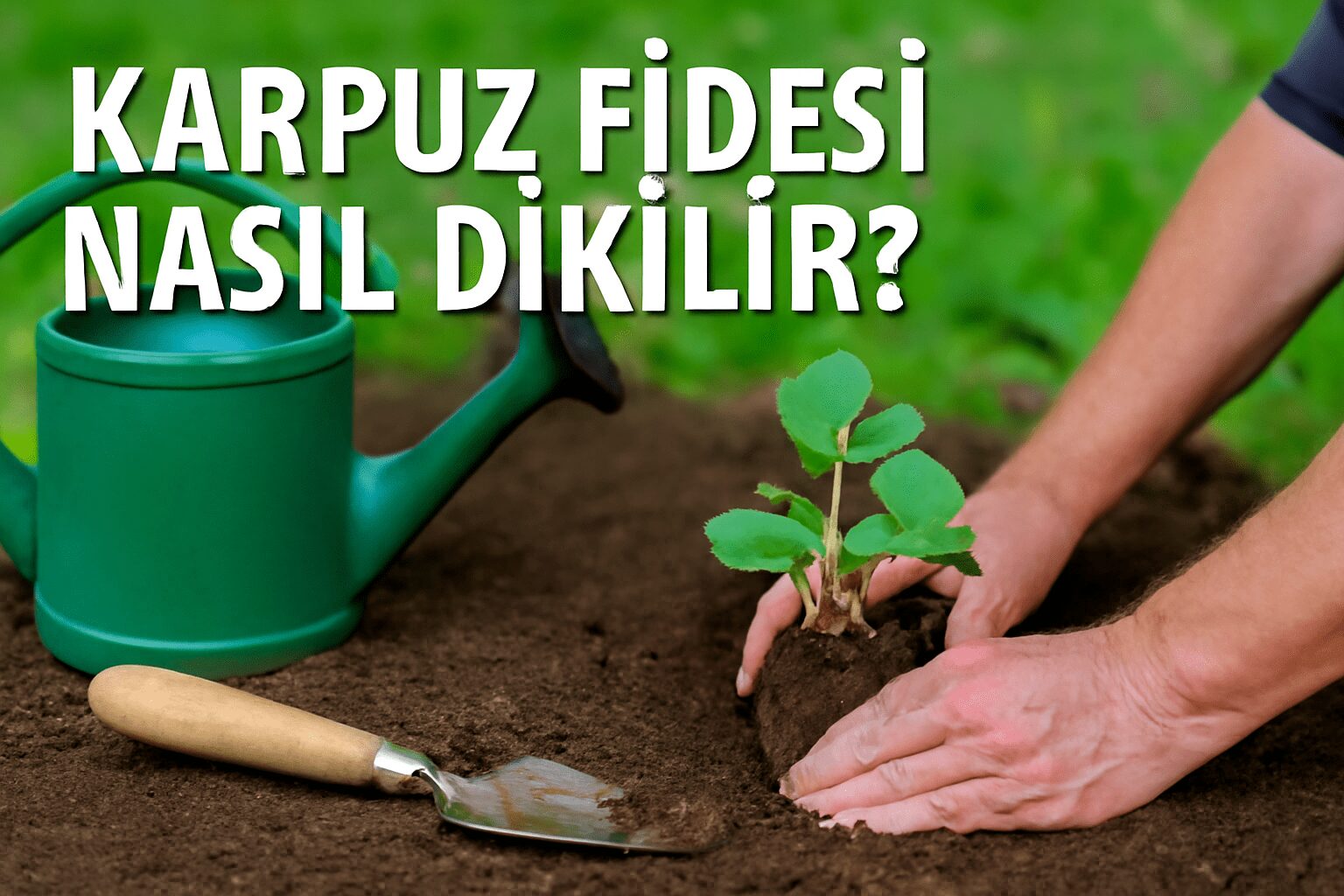 Karpuz Fidesi Nasıl Dikilir